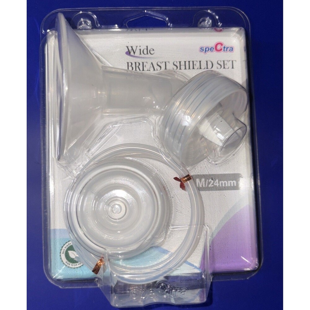 NEW - speCtra Wide Breast Shield Set Size Medium / 24mm